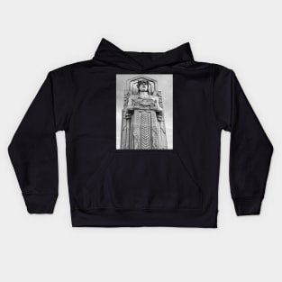 Guardians Of Traffic Auto BW Kids Hoodie